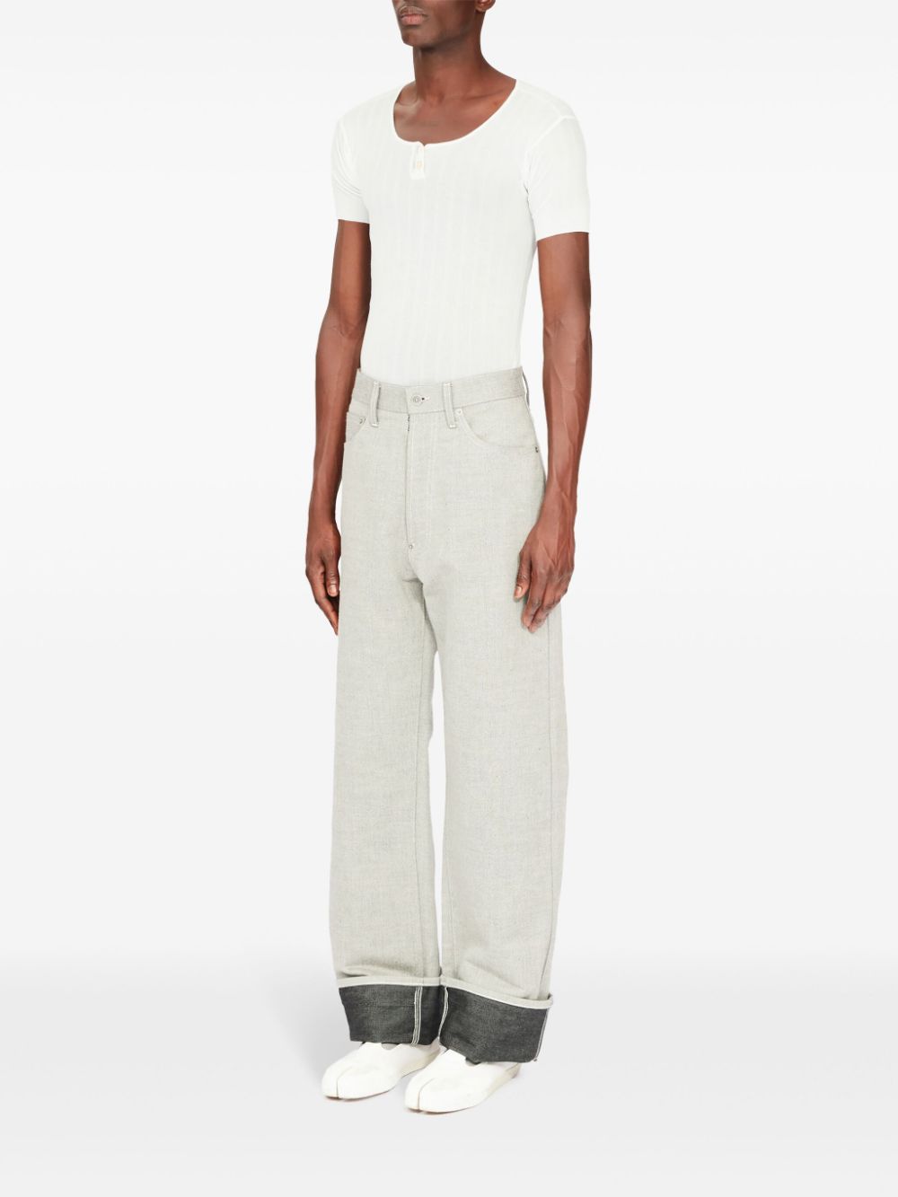 Maison Margiela high-rise straight jeans Men