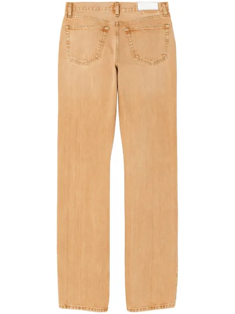 RE/DONE panelled straight-leg jeans