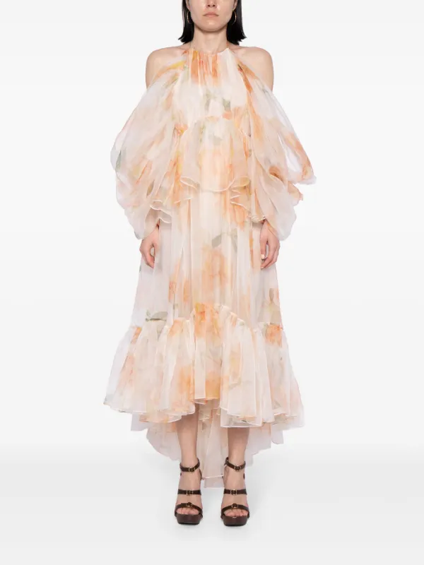 natura ruched midi dress zimmermann Zimmerman Natura ruched Midi Dress by Zimmermann