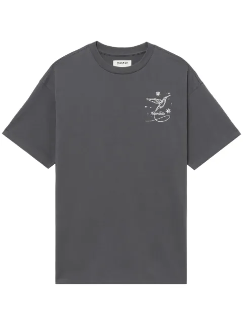 Musium Div. logo-embroidered layered T-shirt