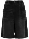 JNBY boyfriend denim shorts - Black