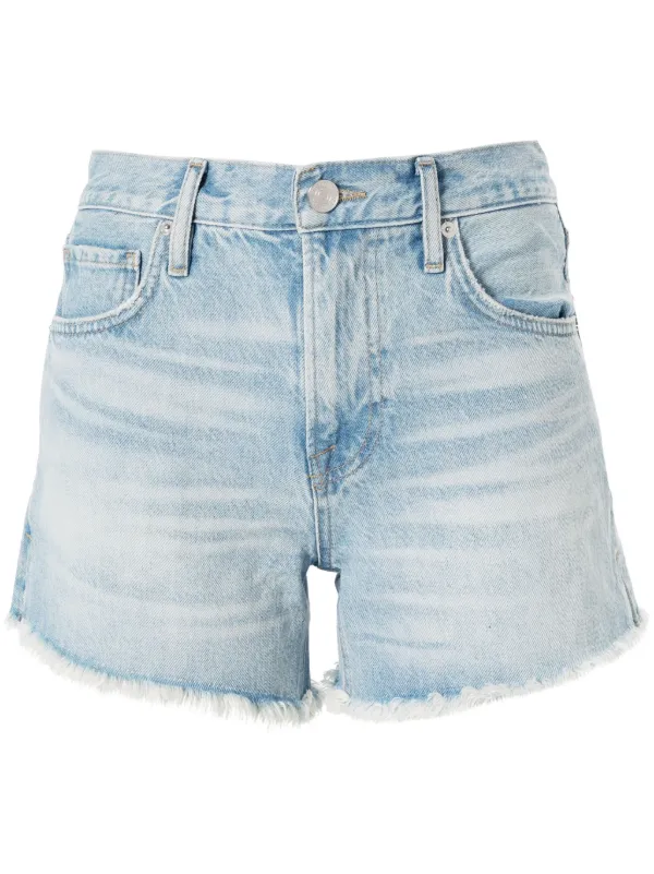 Frame denim straight Bermuda store shorts