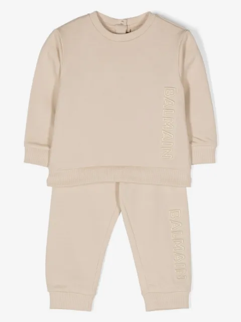 Balmain Kids træningsdragt med præget logo