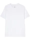 Attachment short-sleeve cotton T-shirt - White
