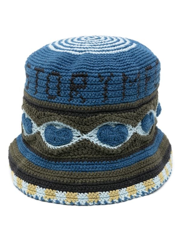 STORY mfg. Brew crochet-knit Bucket Hat - Farfetch