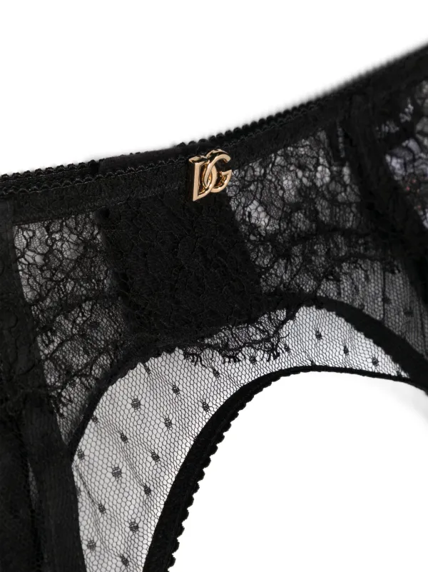 Dolce & Gabbana DGロゴ サスペンダーベルト | ブラック | FARFETCH JP