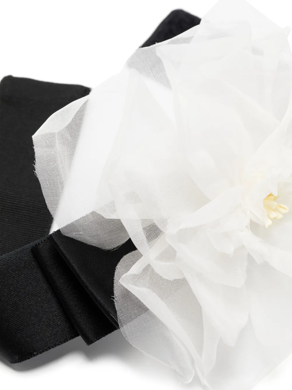 Dolce & Gabbana Choker Mit Floraler Applikationen In Schwarz