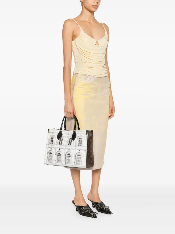 Louis Vuitton Pre-Owned x Fornasetti 2021 OnTheGo