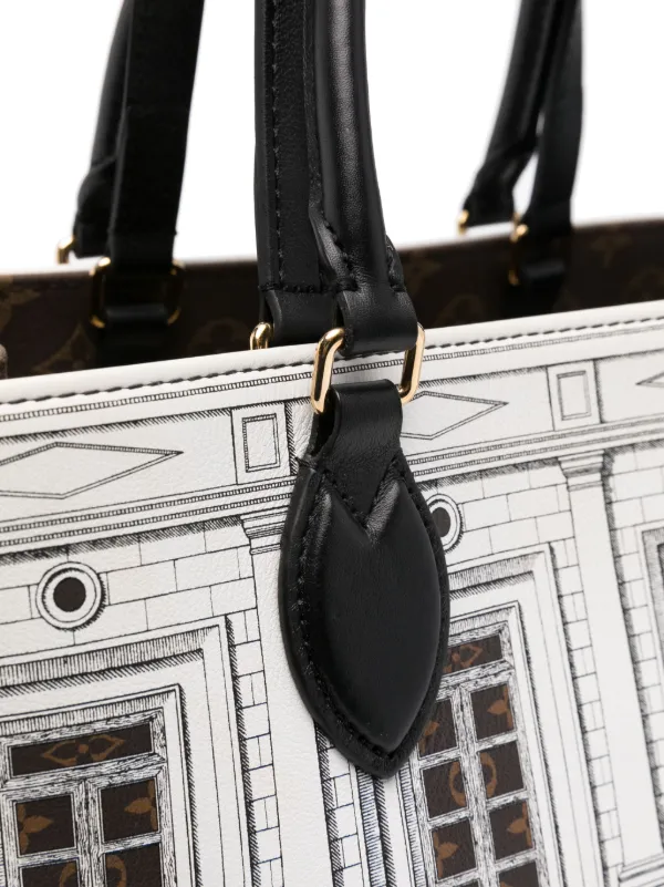 Louis Vuitton Pre-Owned x Fornasetti 2021 OnTheGo
