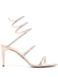 René Caovilla Juniper 90mm leather sandals - Pink