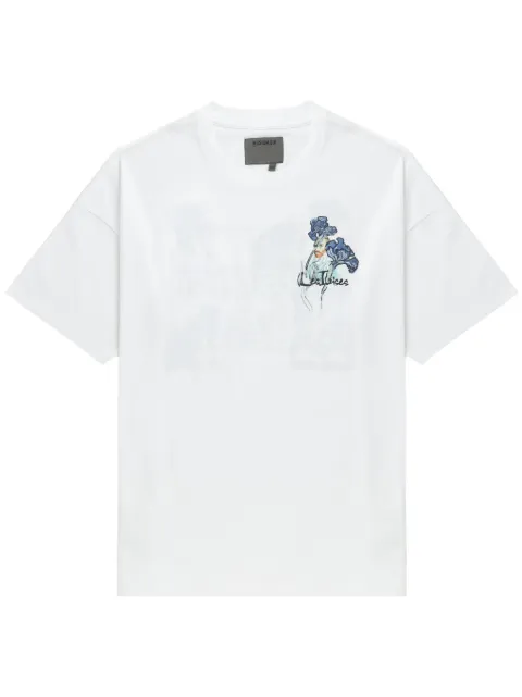 Musium Div. playera con estampado gráfico