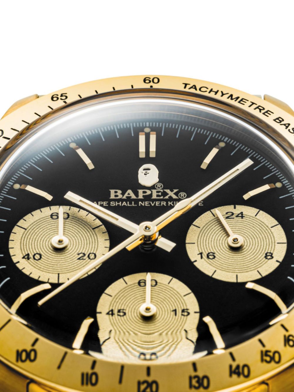 A BATHING APE® Type 4 BAPEX ® 40mm - Zwart