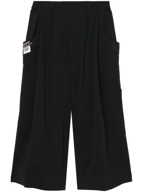 Musium Div. logo-appliqué palazzo pants