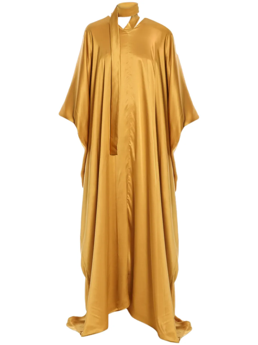 Taller Marmo New Age silk kaftan dress | Yellow | Image 1