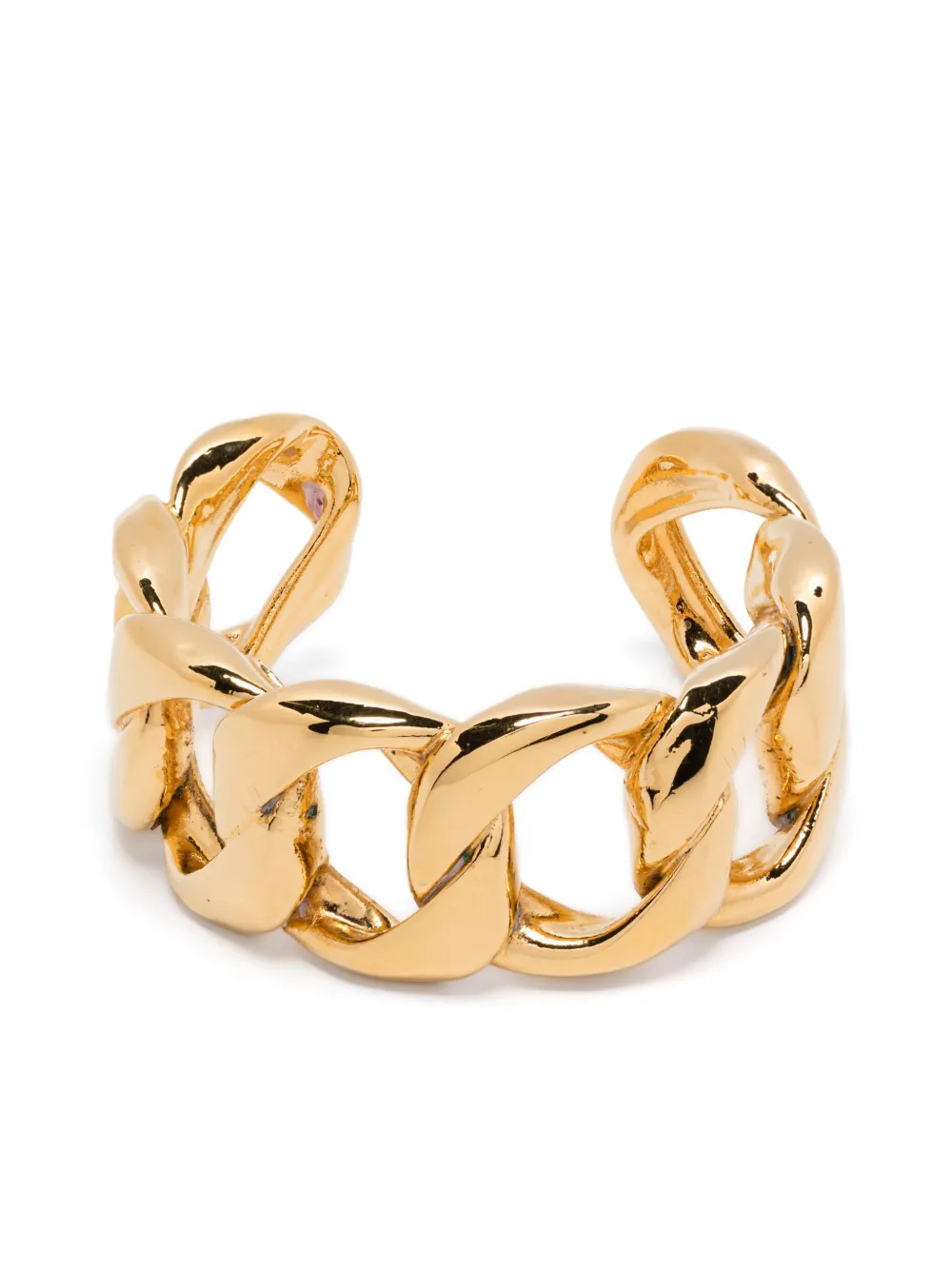 CHANEL Pre-Owned 1984s chain cuff bracelet | Gold | Image 1