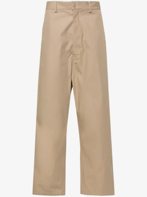 MM6 Maison Margiela Pantaloni dritti a vita media
