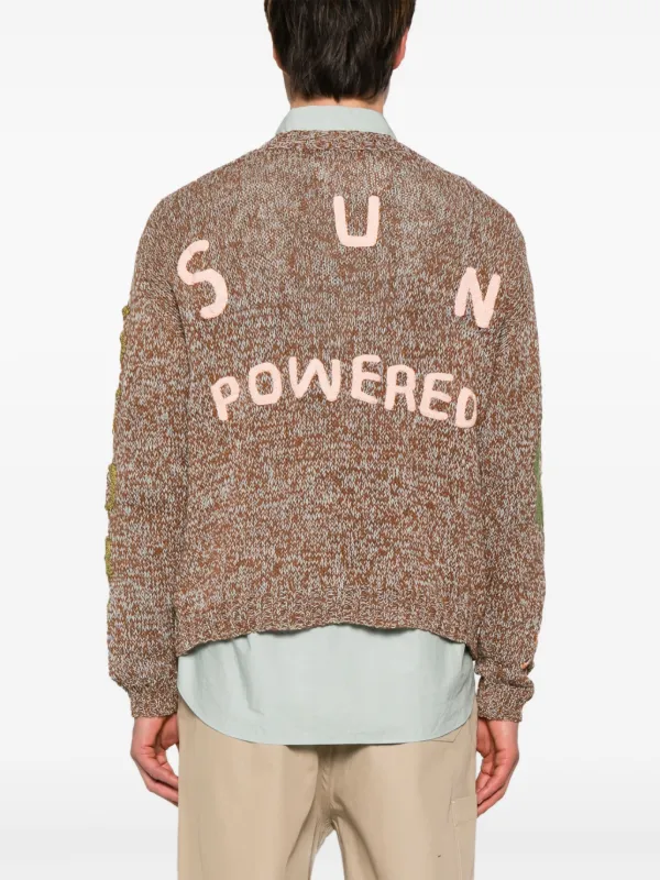 STORY mfg. Twinsun Organic Cotton Cardigan | Brown | FARFETCH