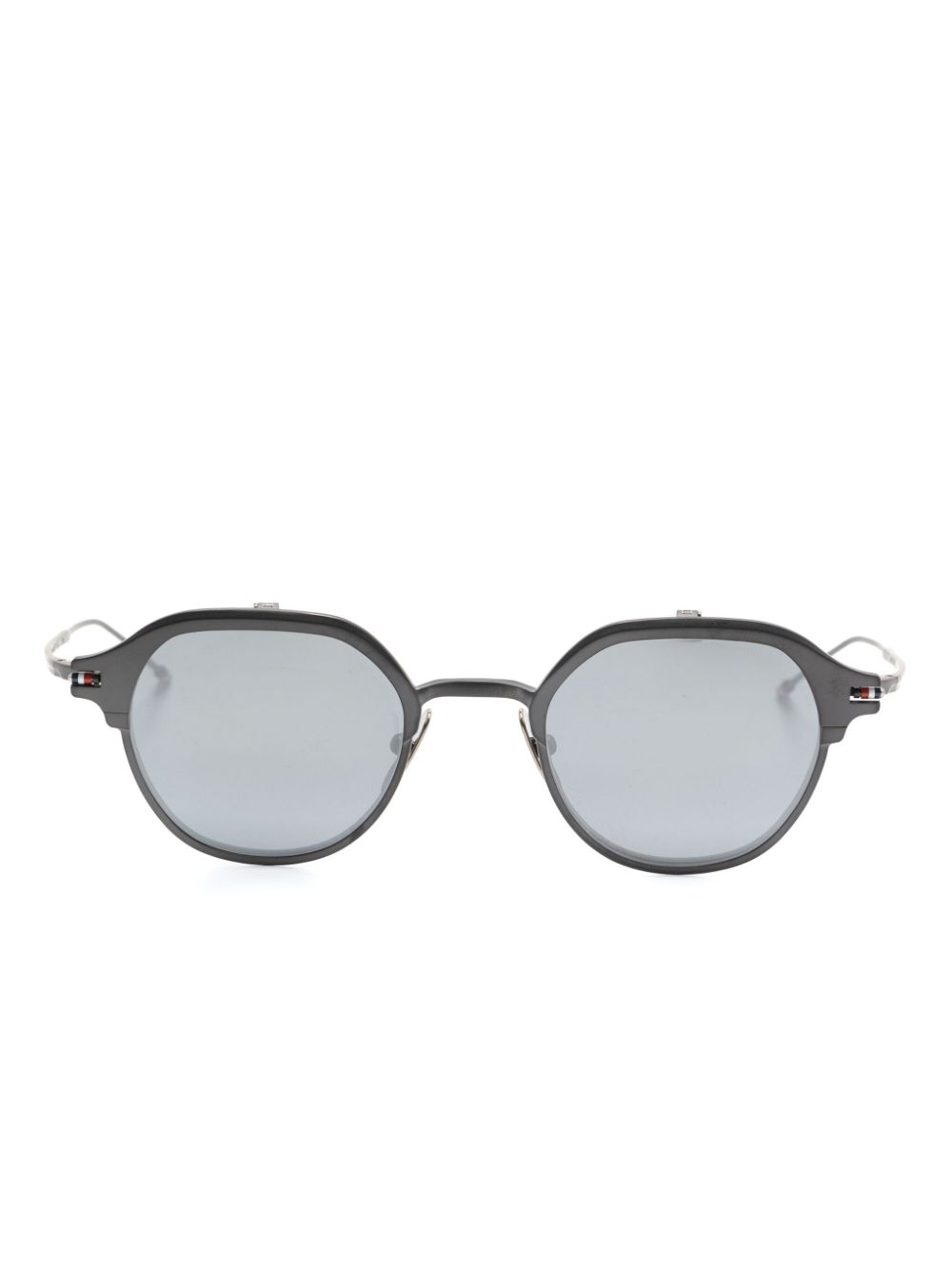 Thom Browne Eyewear oval-frame sunglasses Grijs