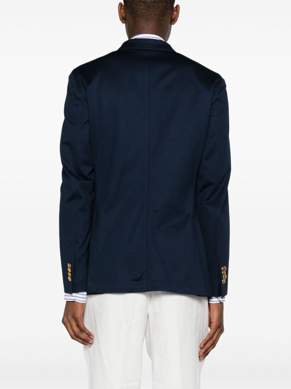 Gabriele Pasini Blazer met dubbele rij knopen Blauw