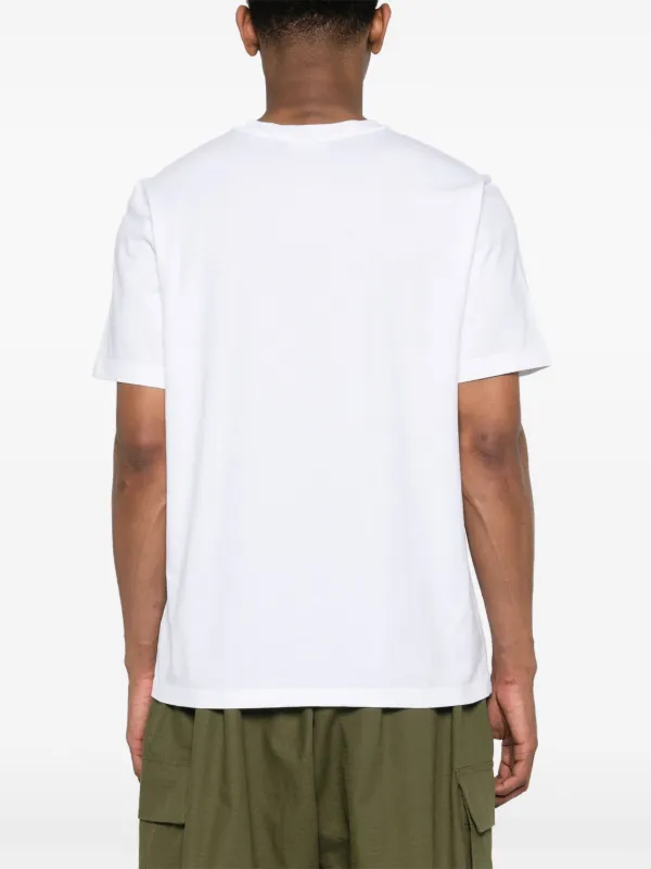 Maison Kitsuné Speedy Fox Cotton T-shirt | White | FARFETCH
