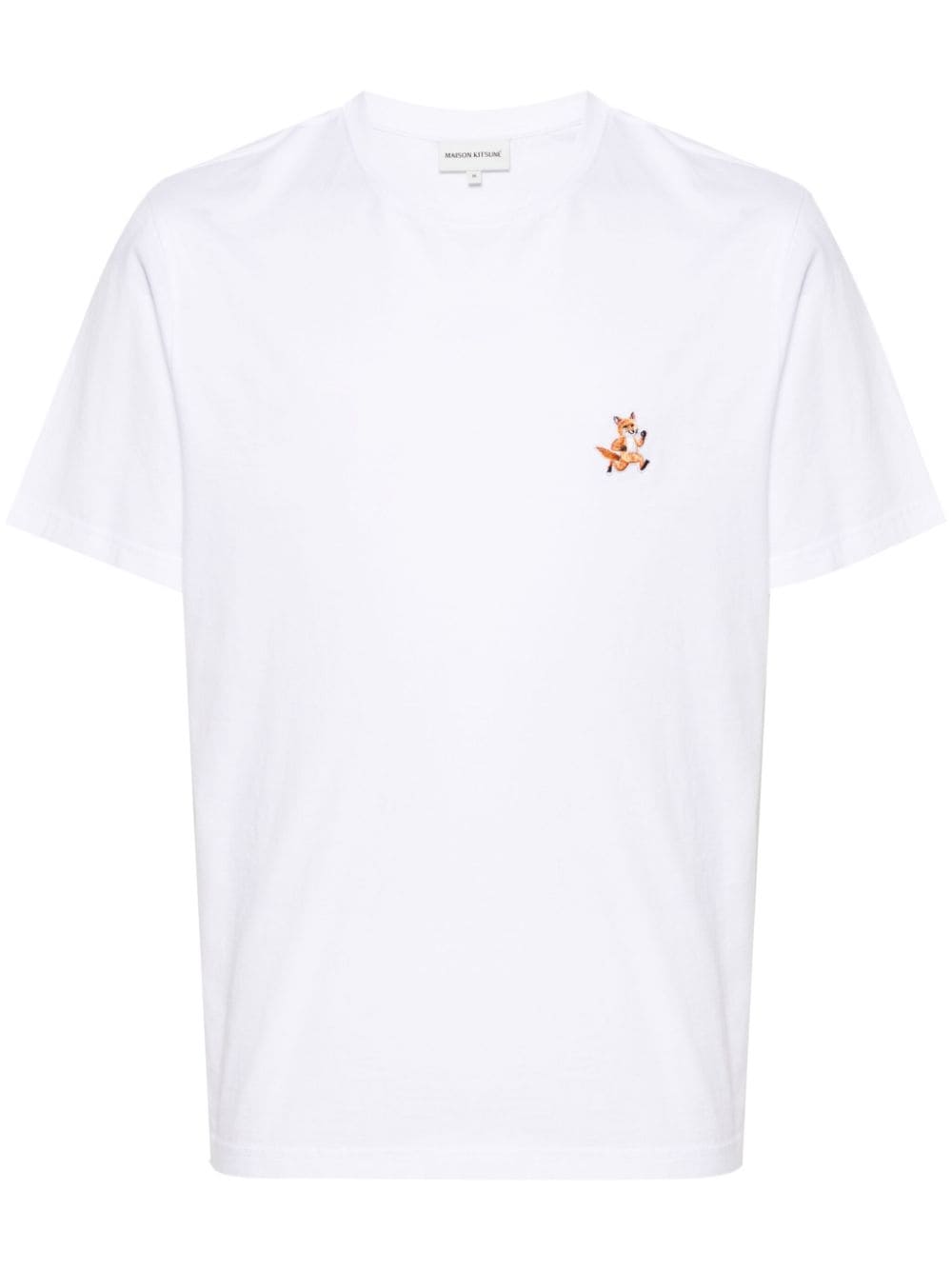 Maison Kitsuné Katoenen T-shirt Wit