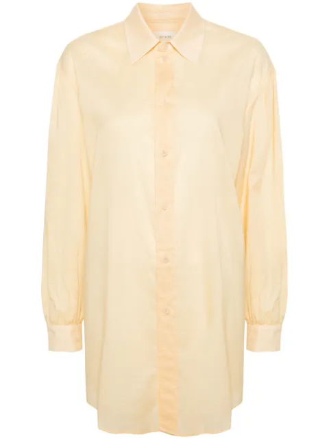 LEMAIRE semi-sheer cotton shirt