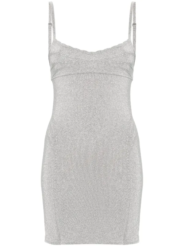 【店舗購入品】Baby slit mini dress gray ANDMARY】Baby slit mini dress
