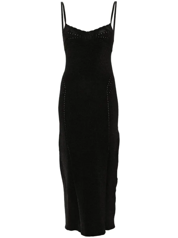 Jacquemus - The Fiesta Midi Dress - Black - Size : 40