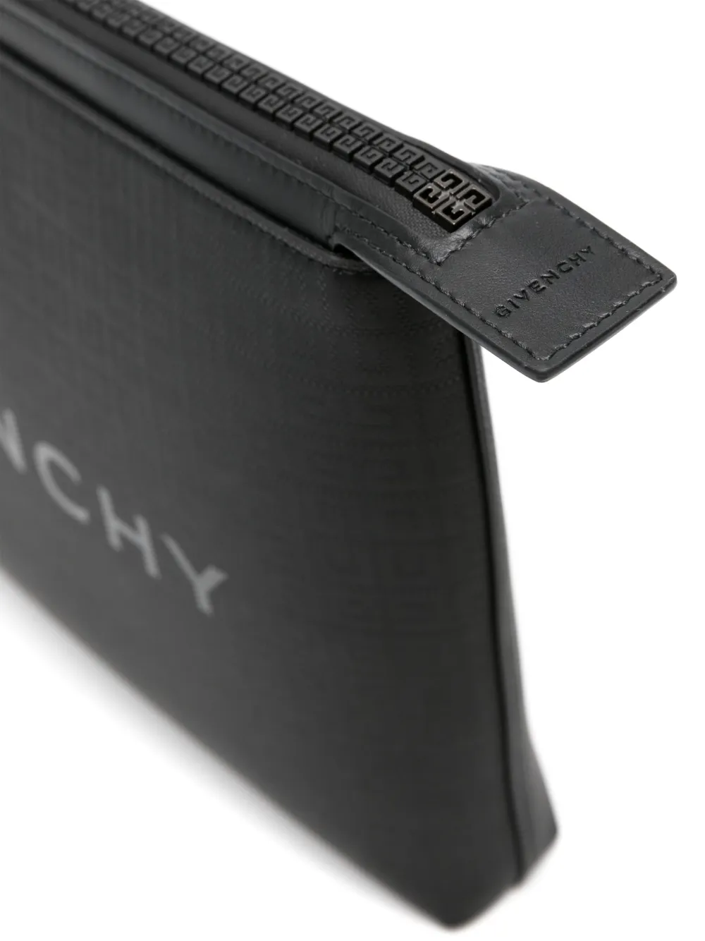 Shop Givenchy 4g-monogram Travel Pouch In Black