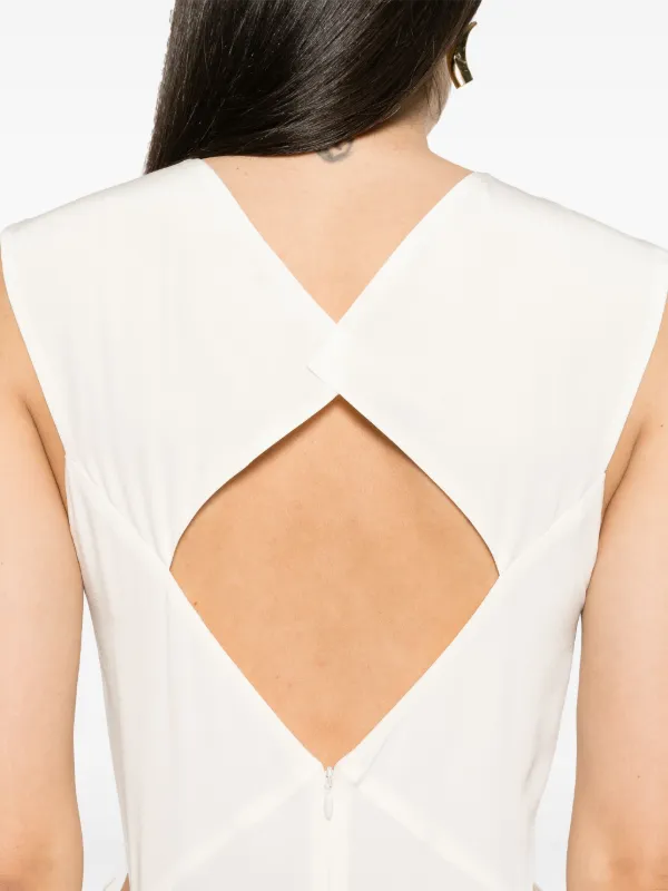 オールインワン・サロペット Joseph Silky Vichy Danube Silk Dress JOSEPH Silky Vichy Danube Silk Dress | Neutrals | FARFETCH