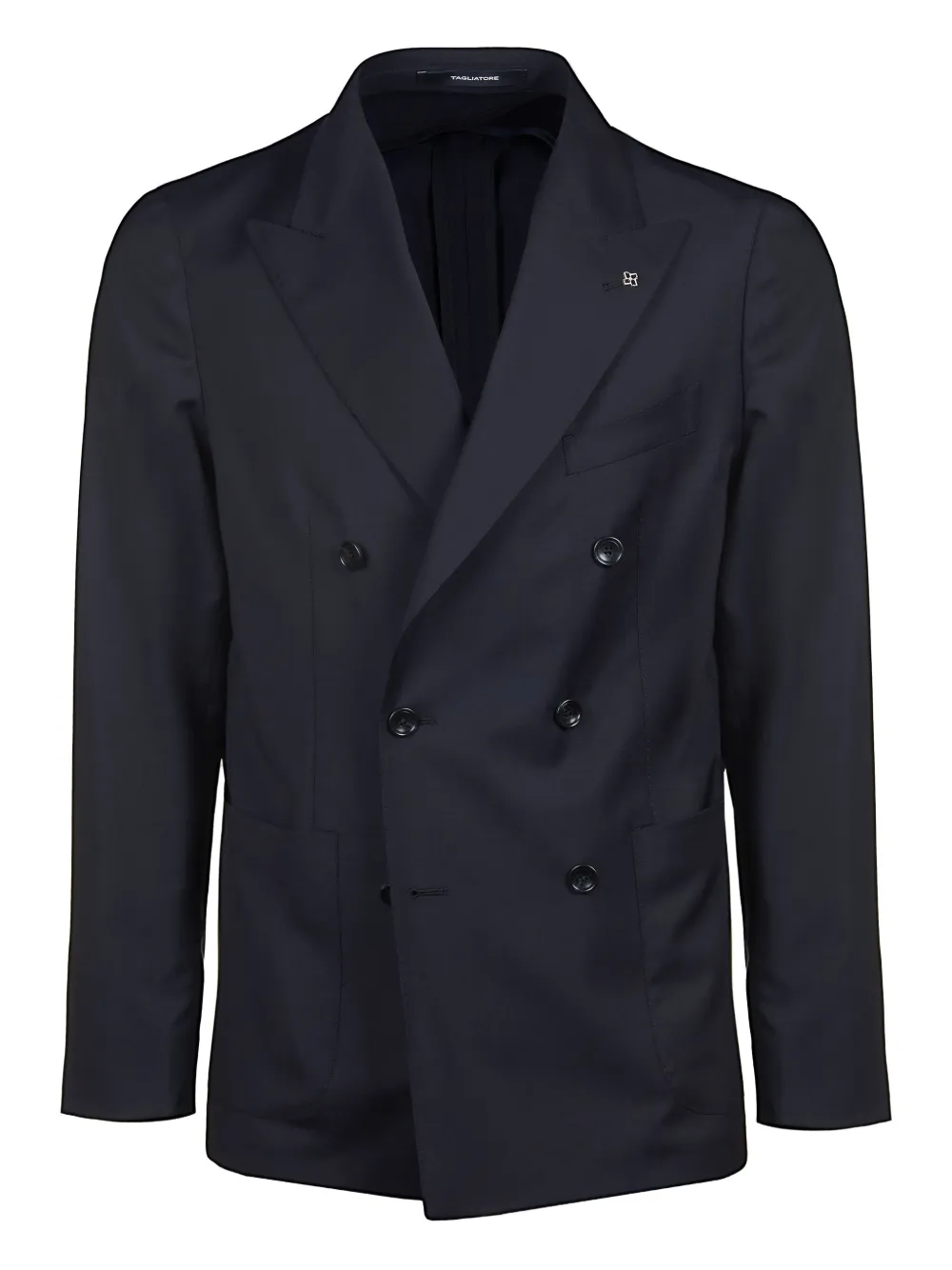 Tagliatore double-breasted blazer Blauw