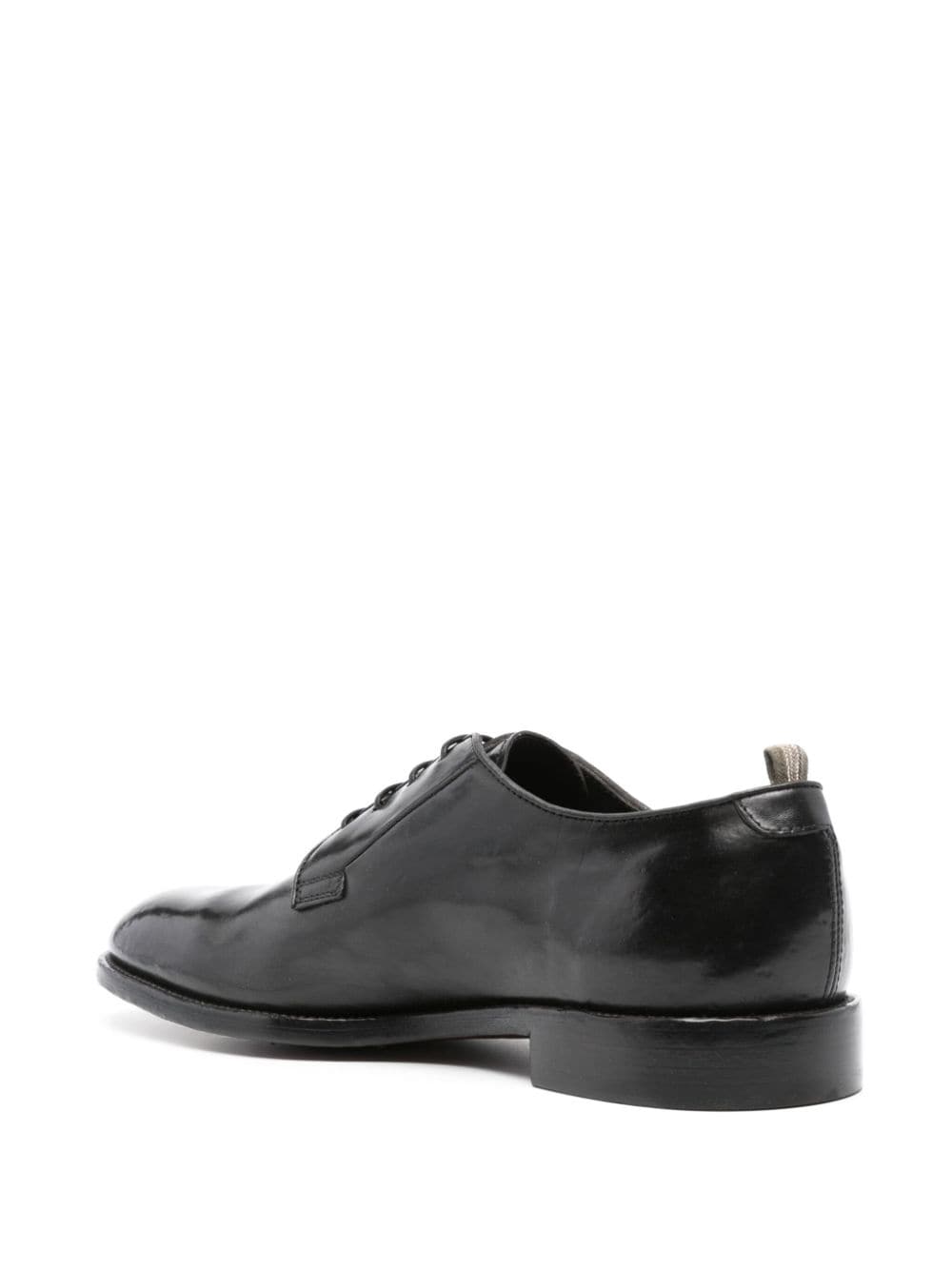 Shop Officine Creative Lace-up Leather Derby Shoes In Black