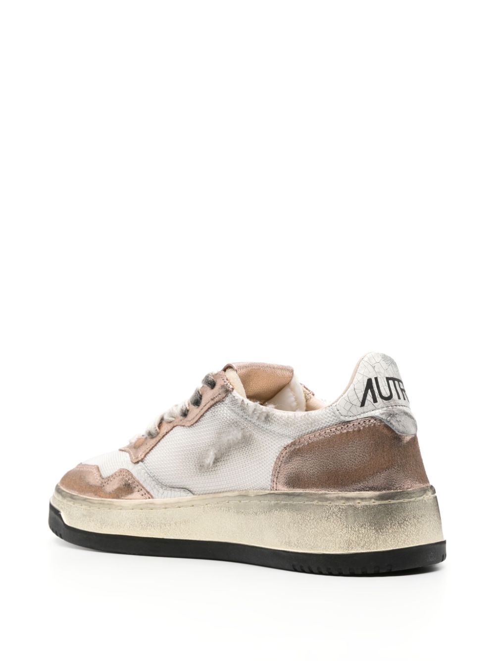 Shop Autry Medallist Low-top Sneakers In White