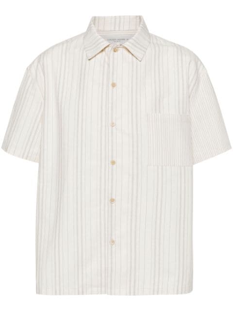 Golden Goose short-sleeves striped shirt
