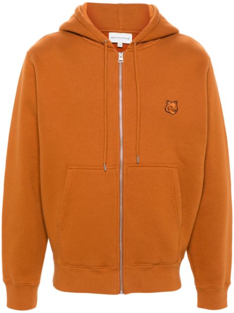 Maison Kitsune Fox-motif cotton hoodie Men