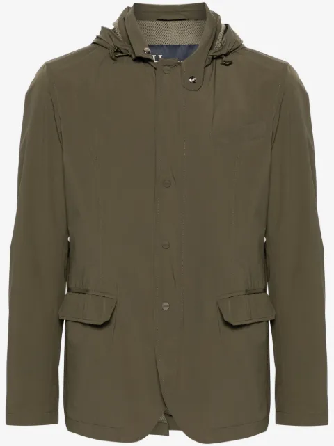 Herno hooded lightweight shell jacket