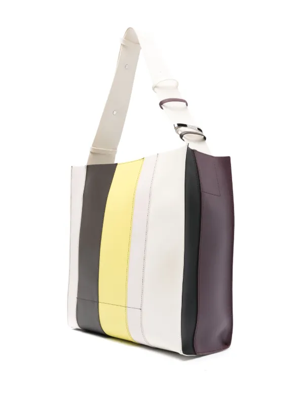 Sunnei Gomma9 ストライプ ショルダーバッグ | ニュートラル | FARFETCH JP