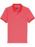 Vilebrequin logo-embroidered organic cotton polo shirt