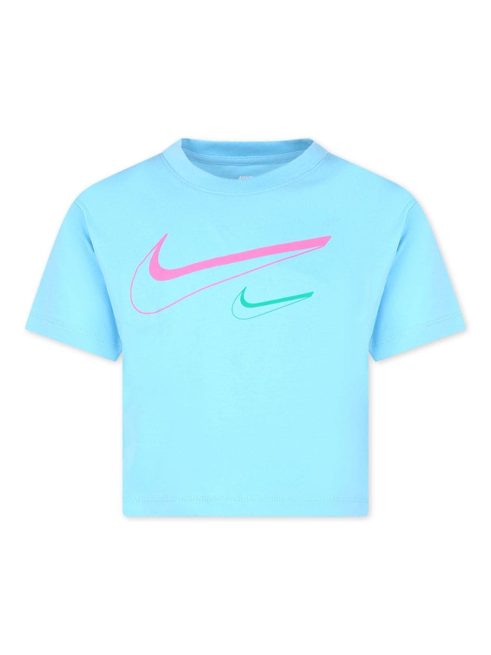 Nike Kids' Logo印花t恤 In Blue
