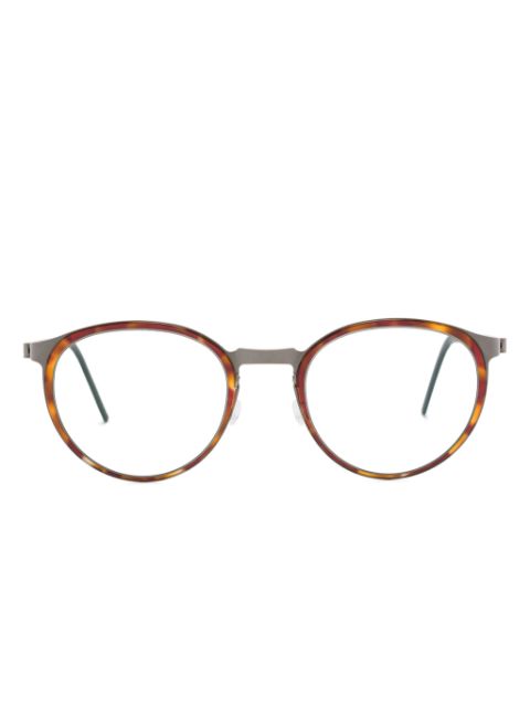 Lindberg round-frame glasses