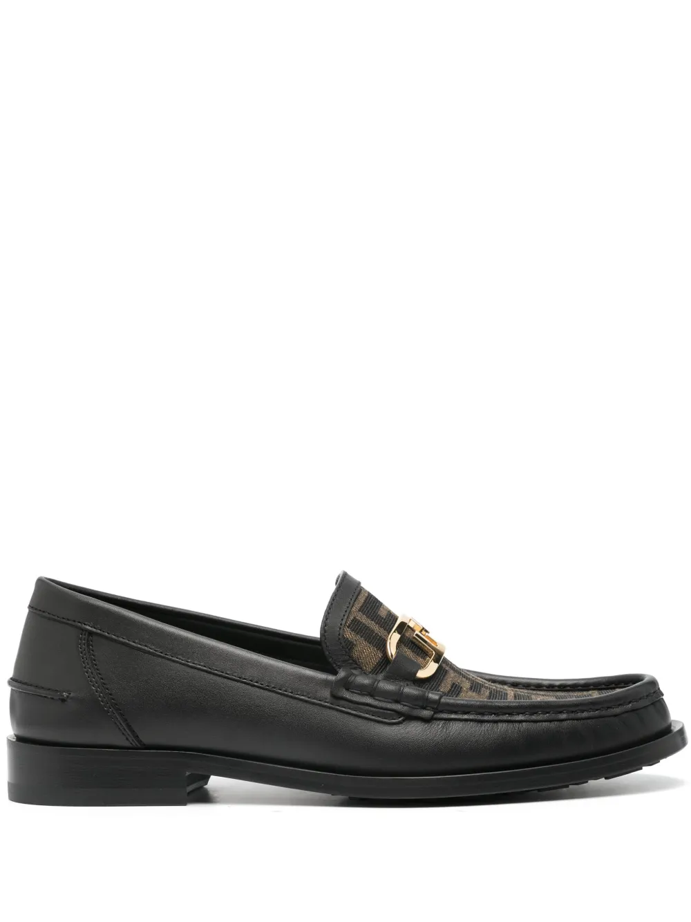 FENDI mocasines con placa FF | marrón | Image 1