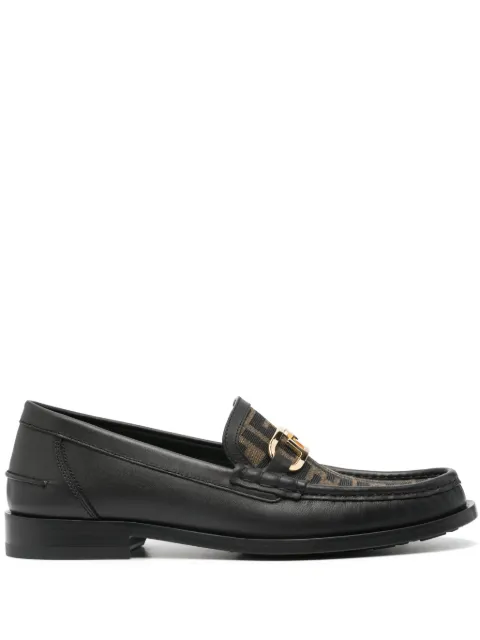 FENDI Loafer mit FF-Schild