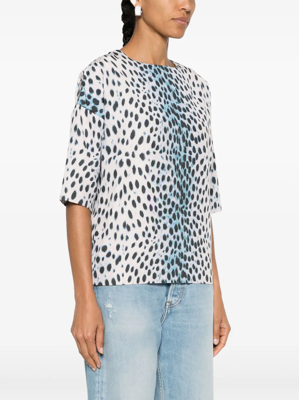 Christian Dior 2010s animal-print blouse Women