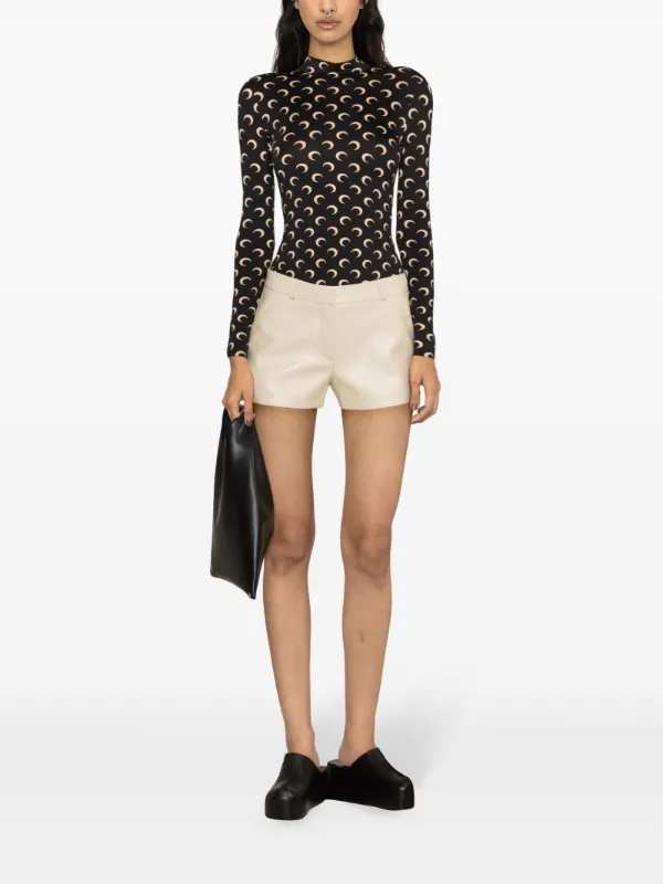 Marine Serre Crescent Moon Top | Black | FARFETCH GR