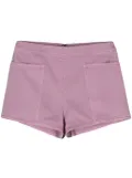 Max Mara Alibi denim shorts - Purple