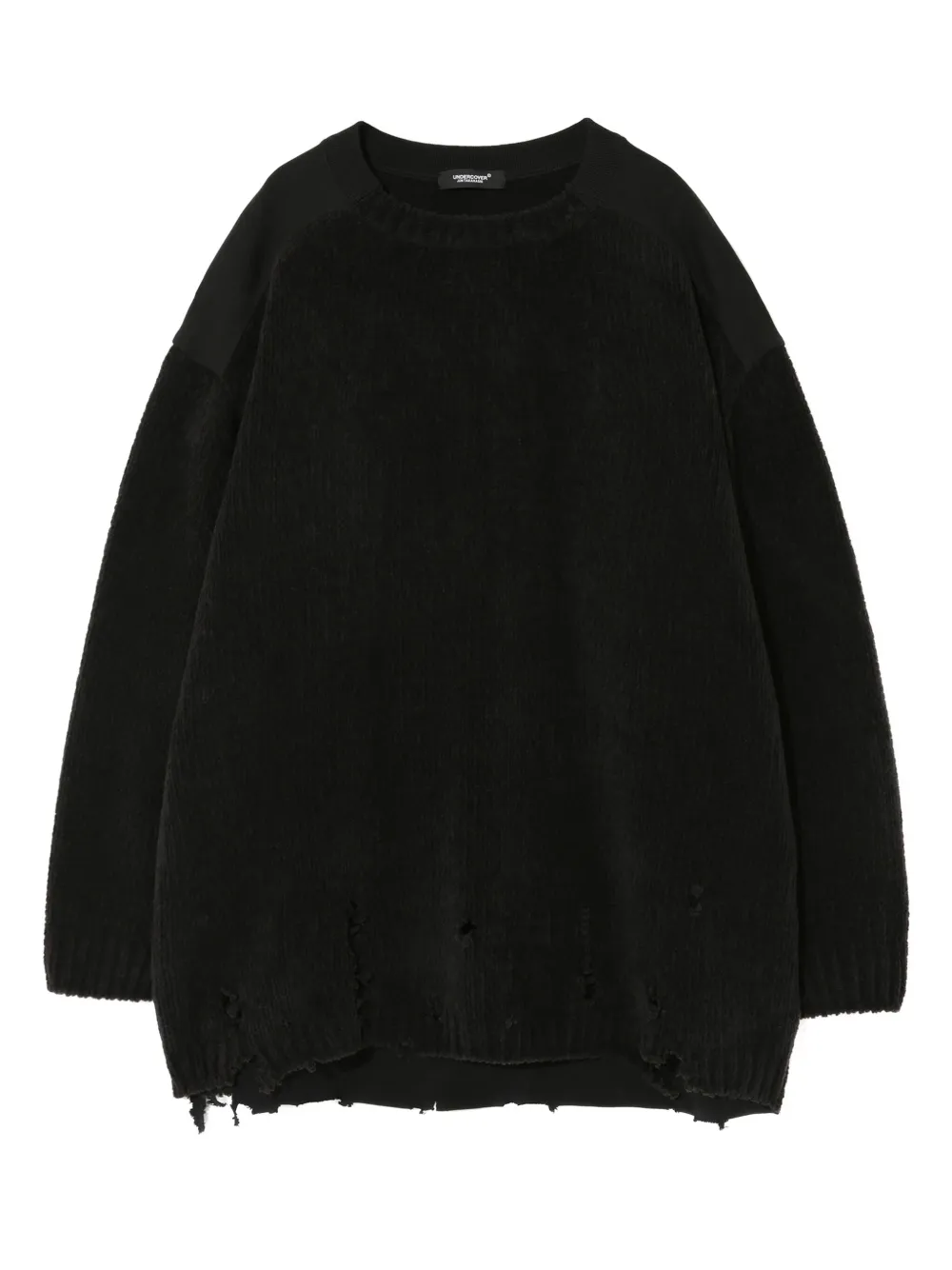 Undercover distressed-effect sweater | Black | Image 1