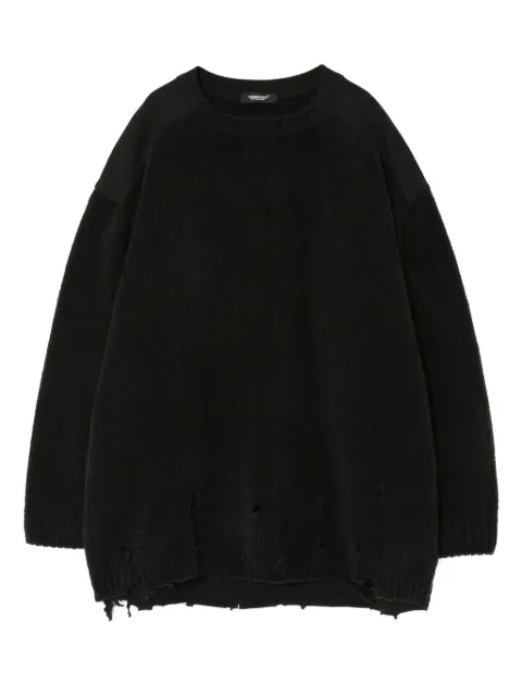 Undercover distressed-effect sweater