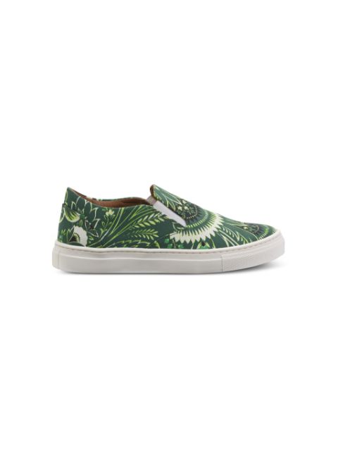 ETRO KIDS paisley-print slip-on sneakers