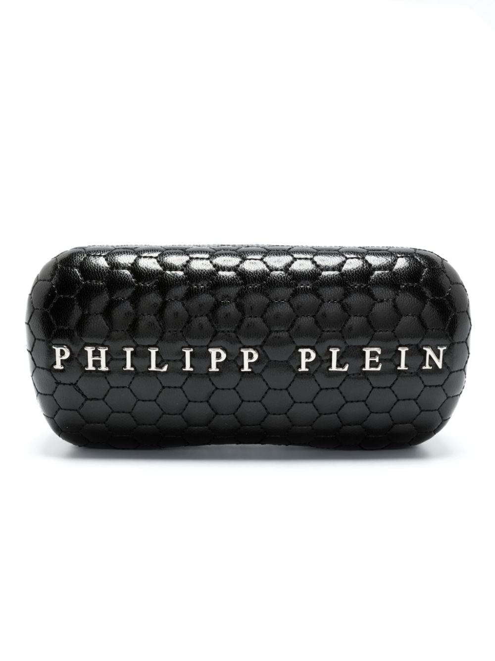 Shop Philipp Plein Square-frame Glasses In 0700 Black