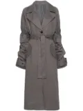 Axel Arigato Atom cotton trench coat - Grey